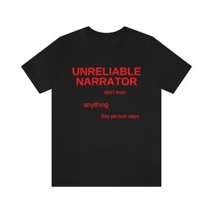 Narrador no confiable Ropa de Weirdcore Camiseta Dreamcore Ropa de Oddcore Egirl Ropa de E Girl Estética grunge Moda alternativa Dirtcore vanguardista imagen 8