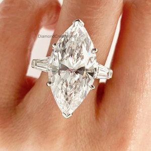 Fake baguette diamond rings clearance