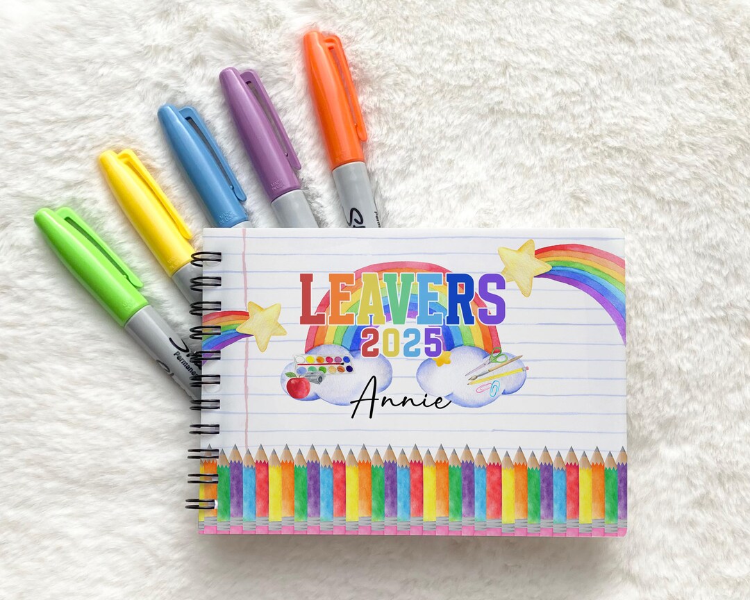 School Leavers Book. Year 6 Year 11. End of School. Class Signatures - Etsy