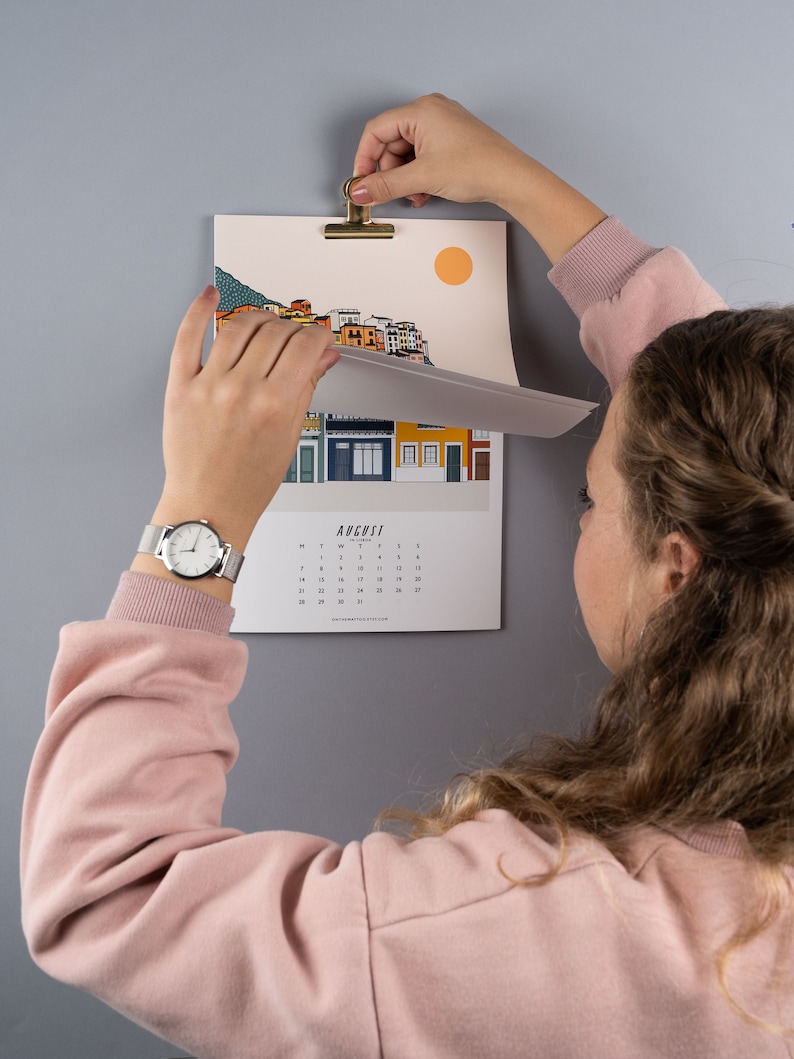 2023 Wall Calendar Modern Calendar Art Calendar Illustrated - Etsy