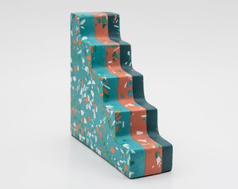 Terrazzo bookends floor Terrazzo bookends floor