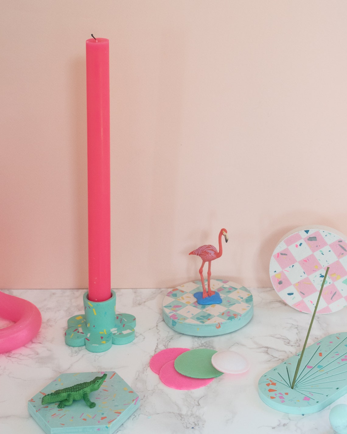 Daisy Candle Holders Matching Flower Candle Holders Etsy