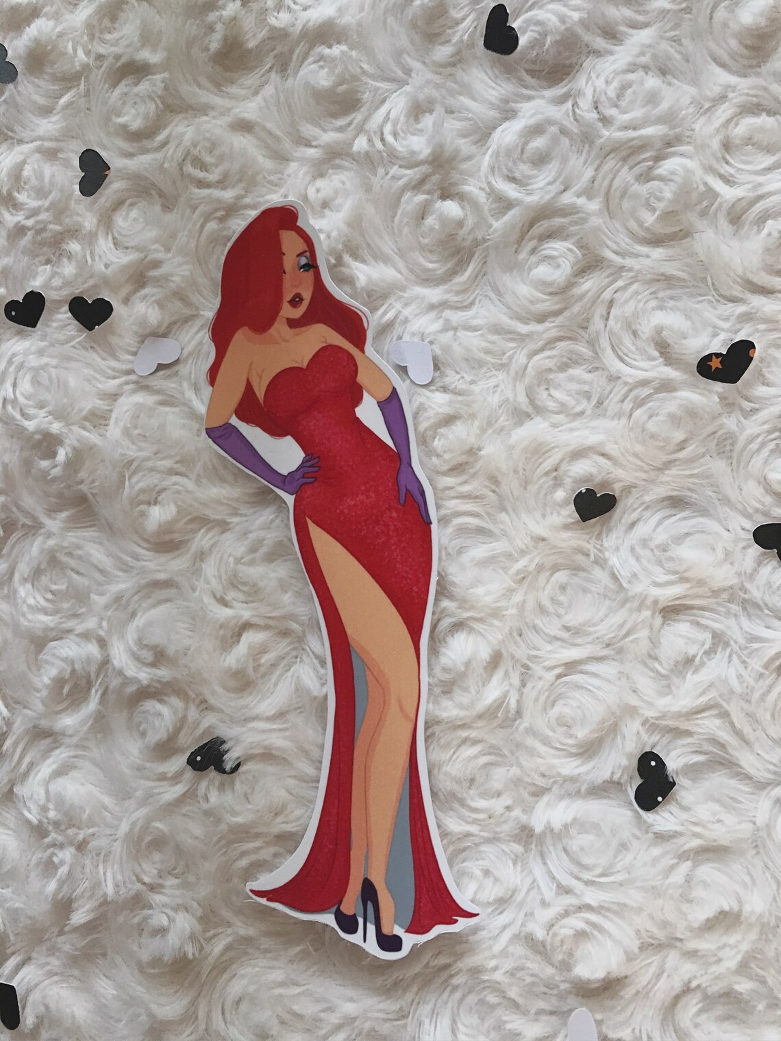 Jessica Rabbit sticker in my style | Etsy