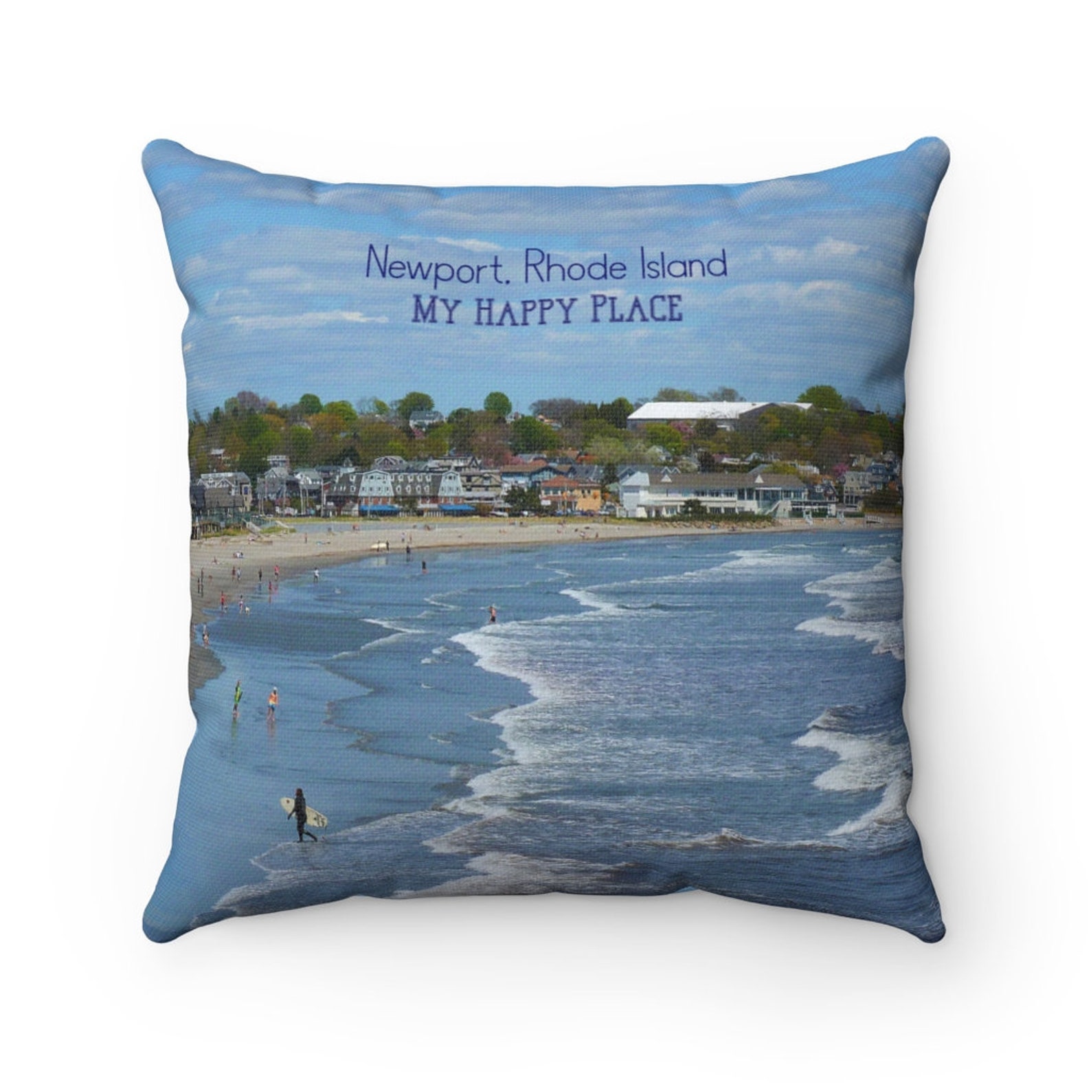 Newport Throw Pillow Decorative Pillows Newport RI Gifts Etsy