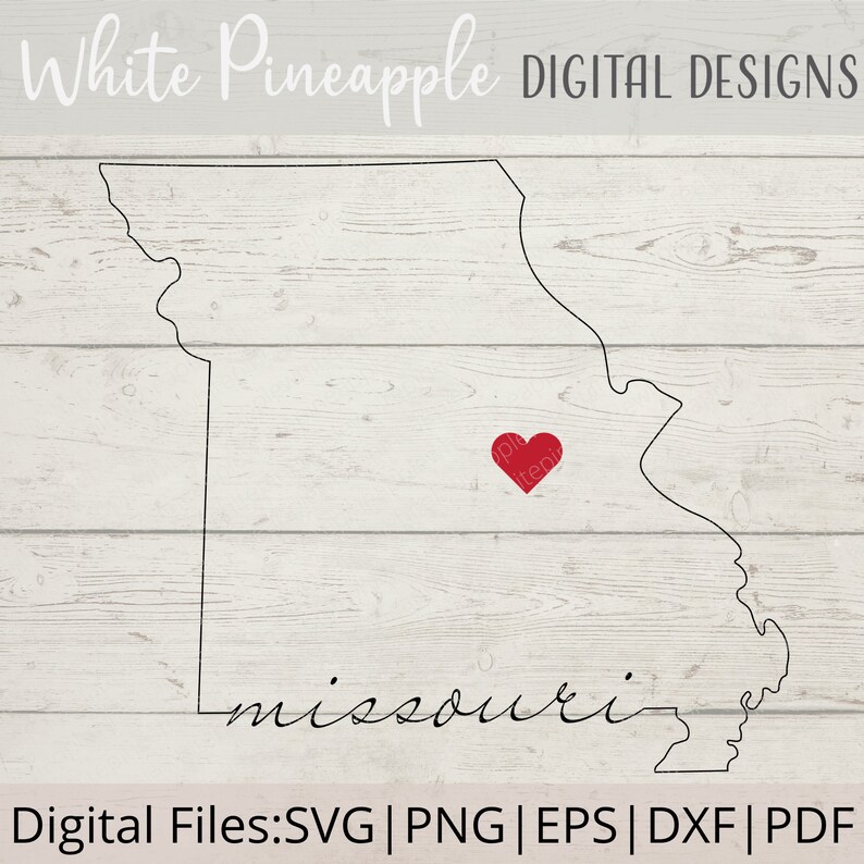Download Missouri Svg Missouri Home Svg United States Svg Home Svg Digital Download State Of Missouri Svg States Svg State Outline Svg Clip Art Art Collectibles Kromasol Com