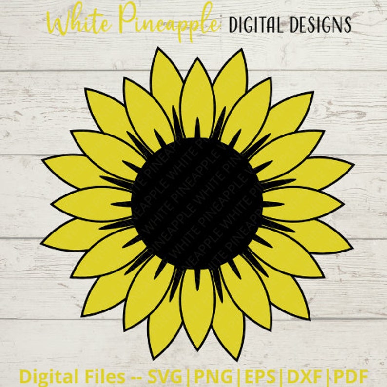 Sunflower SVG Flower SVG You Are My Sunshine SVG - Etsy