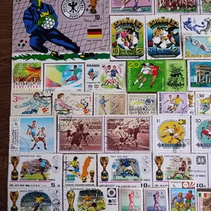 Soccer/Football stamps lot nr E