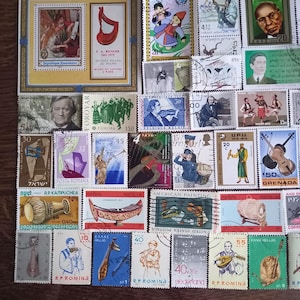 Music stamps lot nr 119