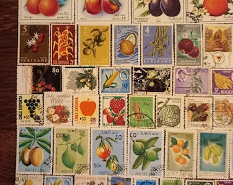 Losnummer W der Briefmarken für Obst und Gemüse