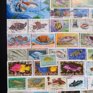 Fish stamps lot no. 102