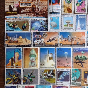 Space stamps lot no. 59