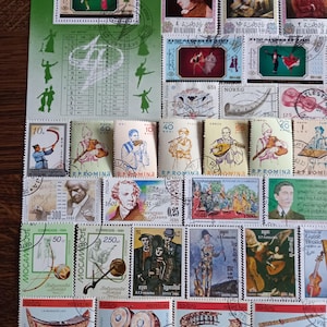 Music stamps lot no. 106