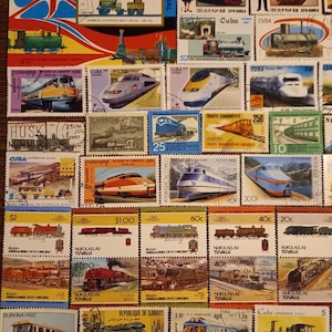 Losnummer 79 der Eisenbahnbriefmarken