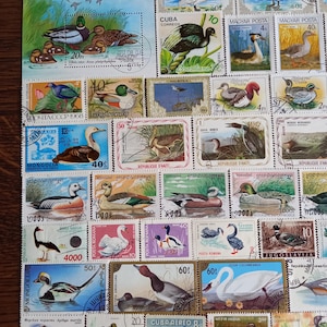 Waterbird stamps lot no. 56