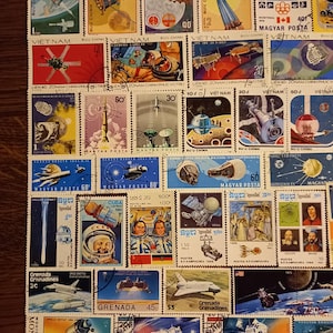 Space Stamps lot no. 2
