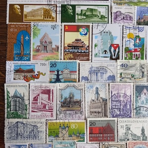 Building stamps lot no. D