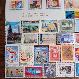 Industry stamps lot no. S