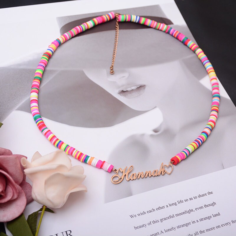 Custom Name Necklace for Girls,little Girl Name Necklace,personalized Nameplate Necklace Gift