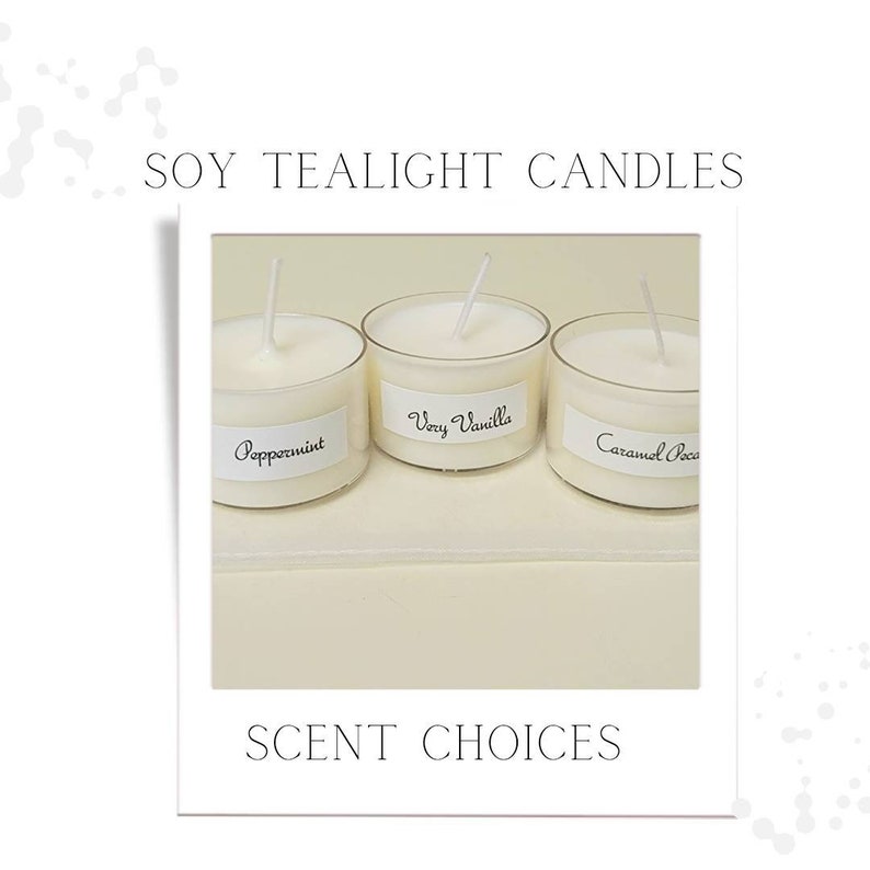 Tealight Variety Pack Tealight Sample Pack Tiny Candles Etsy
