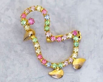 Broche Canard Vintage Fantaisie - Accessoire Charmant - Occasion En Bon état