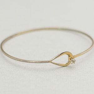 6.25 Inch, Minimal Bangle, Avon Bangle, Minimalist Bangle, Vintage Bangle, Bangle Bracelet, Minimal Bracelet, Avon Jewelry, CV1