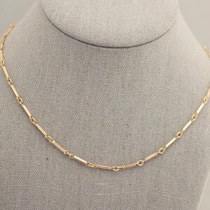 Gold Chain Necklace Renaissance Necklace Mens Chain Vintage Chain Gold Chain BH1 25 Inch Vintage Chain Necklace Chain Necklace