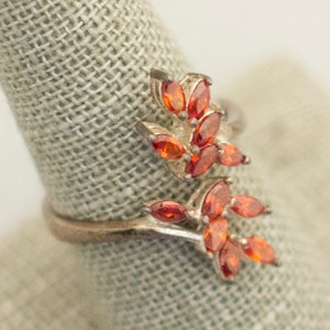 Size 9.5, Sterling Sing, 925 Ring, Sterling Silver Ring, Flower Ring, Floral Ring, Elven Ring, Elegant Ring, Beautiful Ring, Gift For Her
