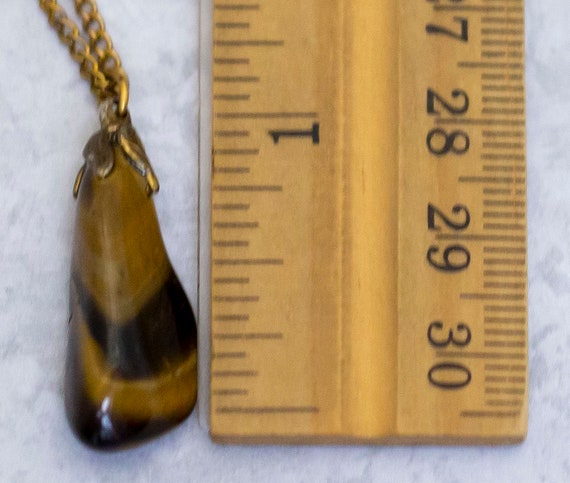 18 inch, Vintage Necklace, Pendant Necklace, Gold… - image 3