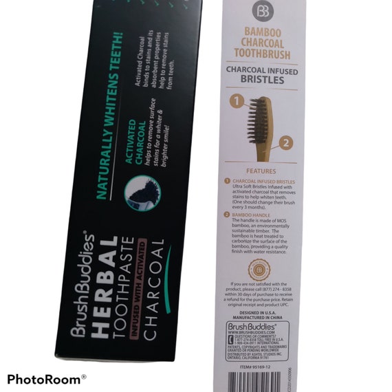 brush buddies bamboo charcoal toothbrush