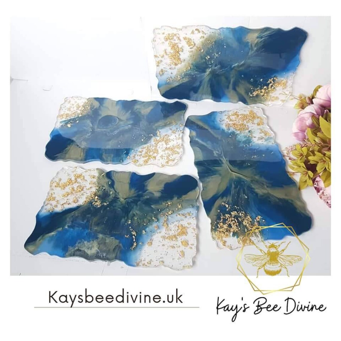 Custom resin placemat Set Etsy