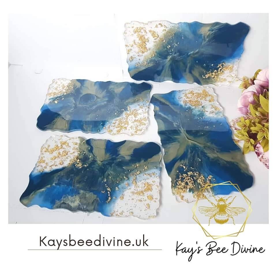 Custom resin placemat Set Etsy