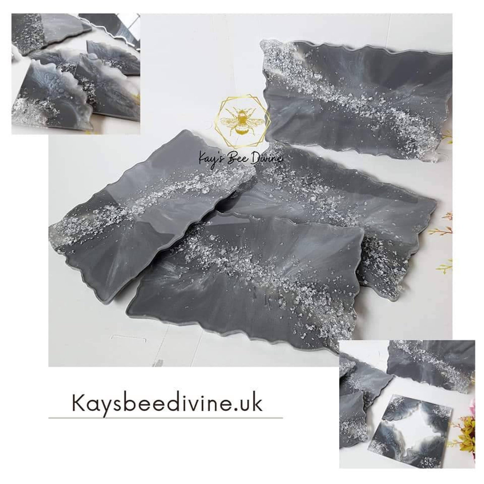 Custom resin placemat Set Etsy