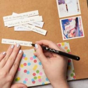 Vintage Floral Butterfly Photo Album, Yellow Handmade Fabric Scrapbook Memory Book image 7