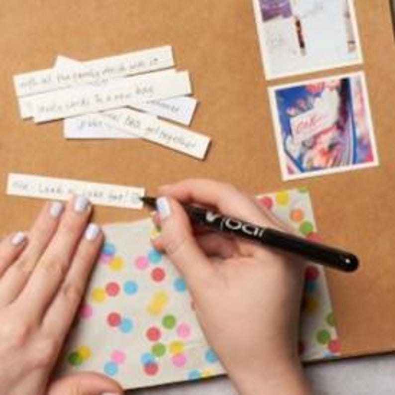 Vintage Floral Butterfly Photo Album, Yellow Handmade Fabric Scrapbook Memory Book image 7