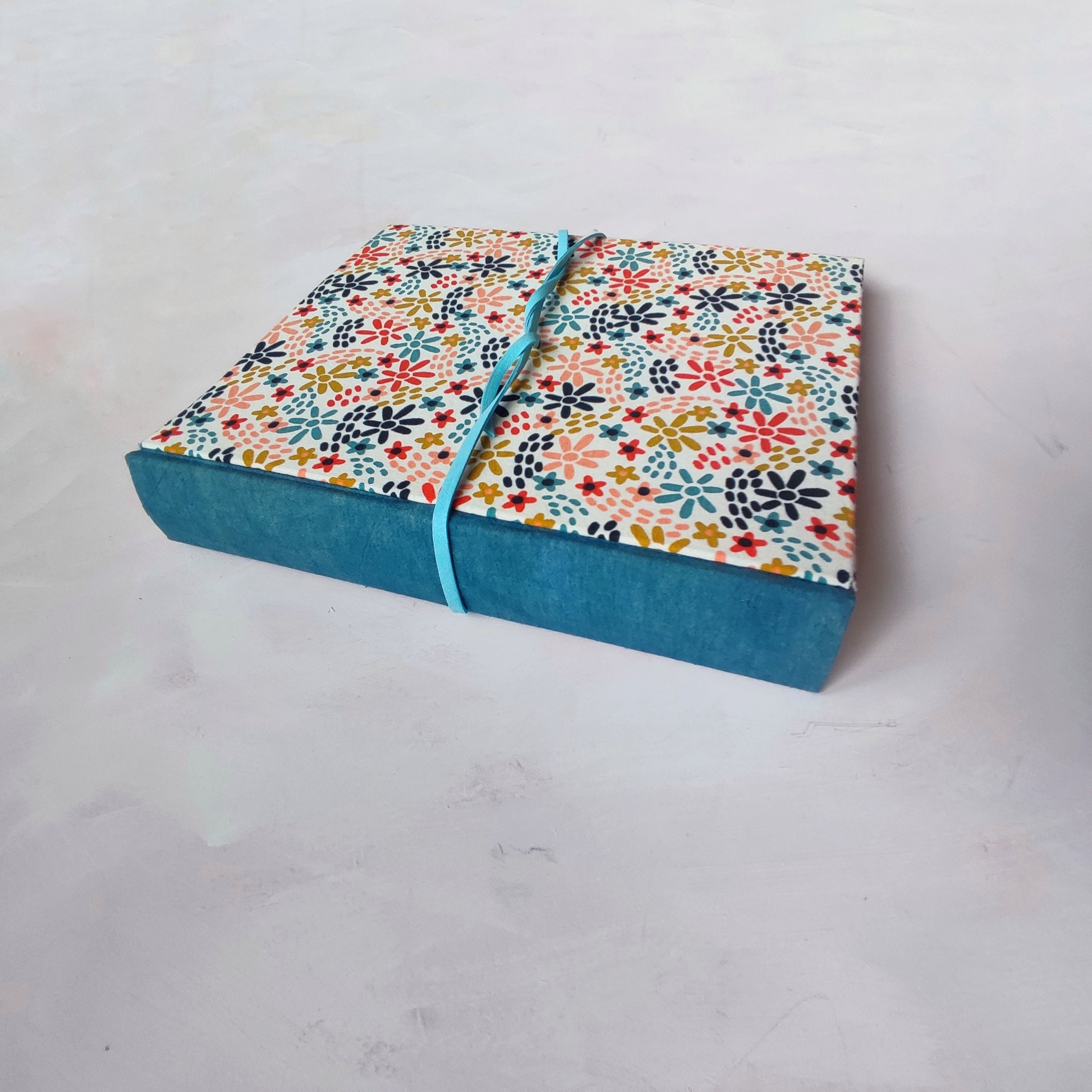 Colorful Fabric Photo Album Fabric Photo Album Scrapbook Etsy