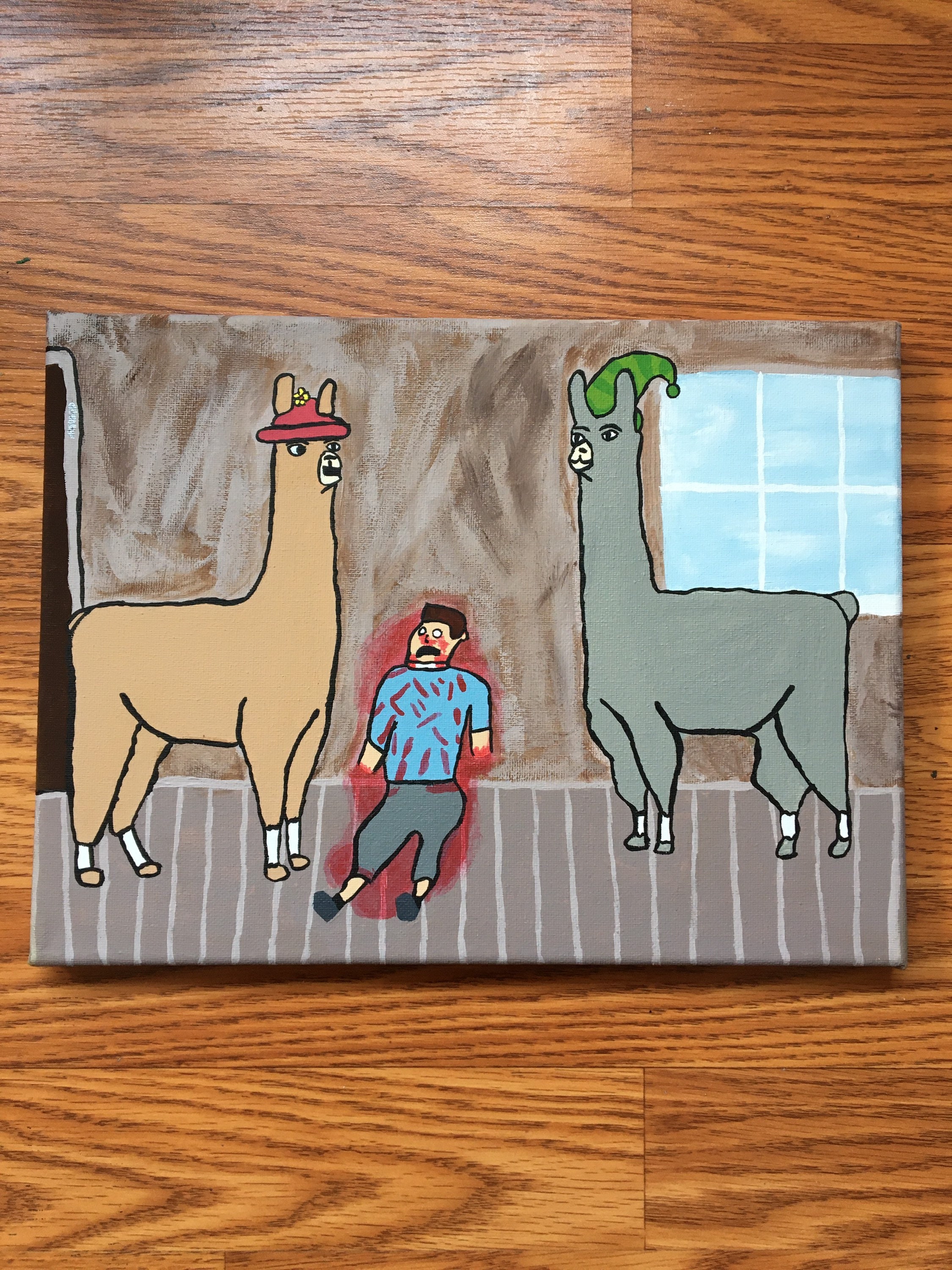 Lamas Mit Huten Etsy