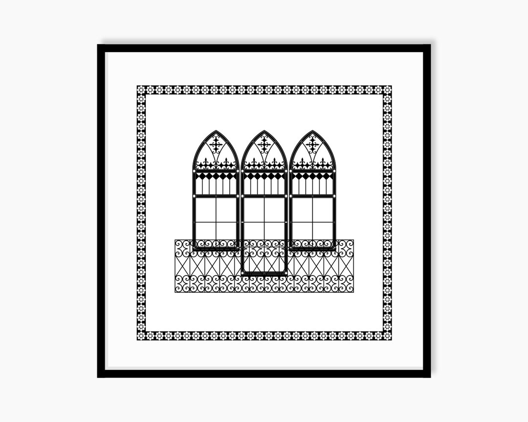 Lebanon Art Beirut Balcony Digital Download Etsy