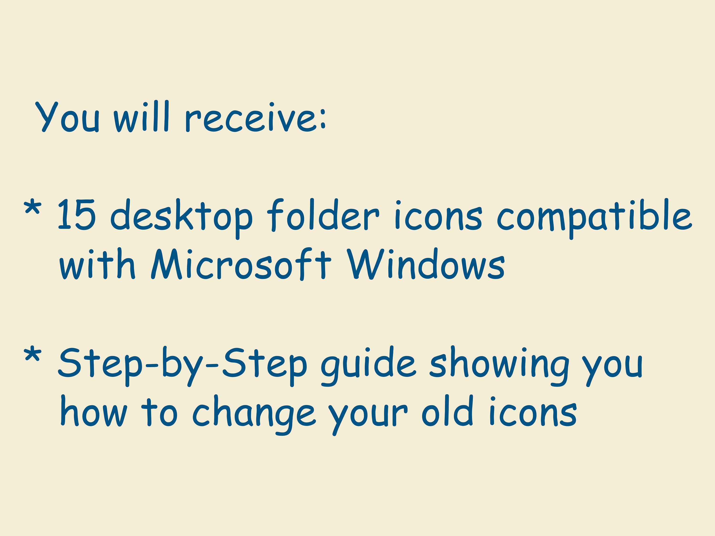 Windows Folder Icons, Custom Folder Icons, Icons, Boho Desktop Folder ...