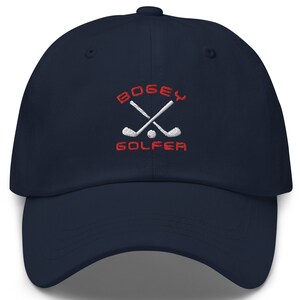 Bogey Golfer Dad Hat: Embroidered Golf Cap