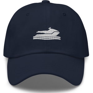 Jet Ski Embroidered Baseball Hat, Jet Ski Lover Cap, Jet Bikes Gift, Water Sports Hat, Jet Skiing Baseball Cap with Embroidery, Dad hat
