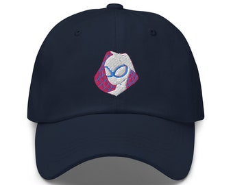Casquette de baseball brodée d'araignée, casquette de baseball symbole d'araignée, casquette de baseball en toile d'araignée, araignée, chapeau Gwen
