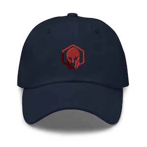 Embroidered Spartan Baseball Cap: Cotton Twill Dad Hat