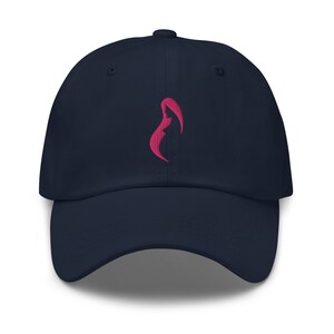 Expectant Mom Baseball Cap: Embroidered Baby Bump, Maternity Gift