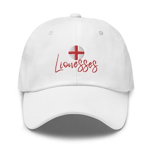 England Lionesses Baseball Cap: Women&#39;s Soccer Fan Hat