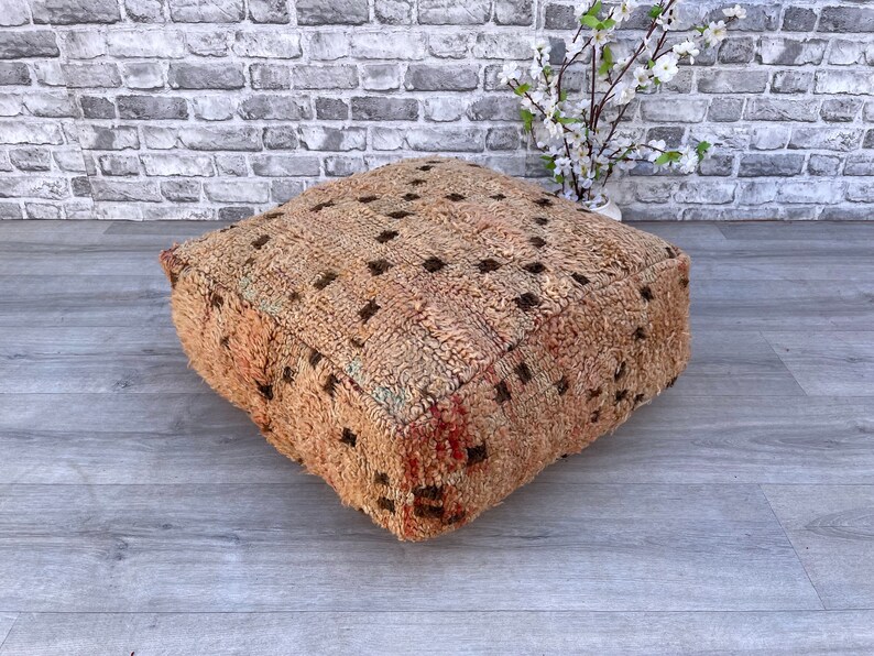 square pillow ottoman