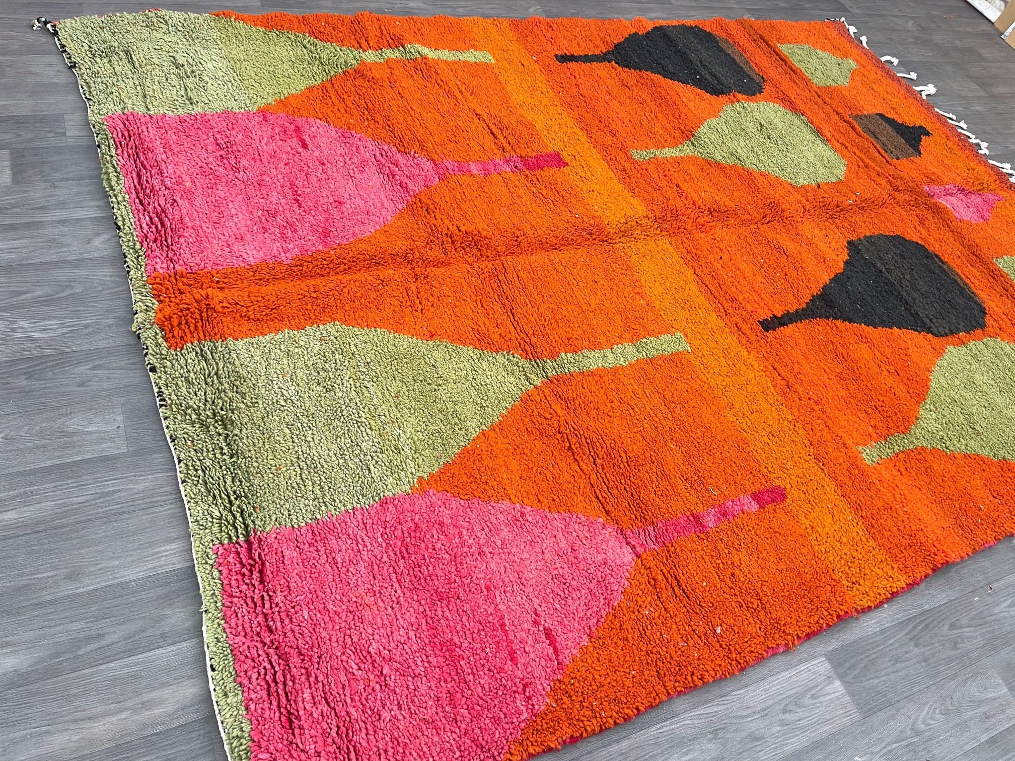 Authentische Berber Marokko Teppich 7 FT x 98 FT Wolle beni | Etsy