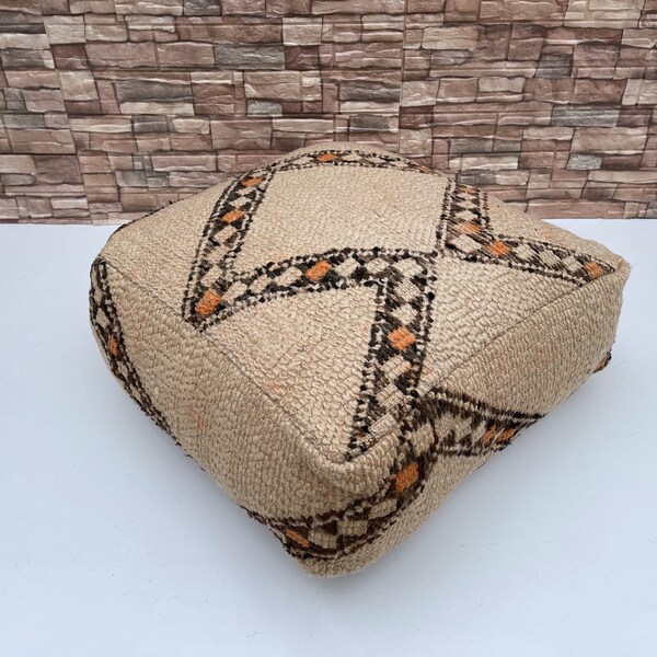 Leather Floor Pillow Etsy