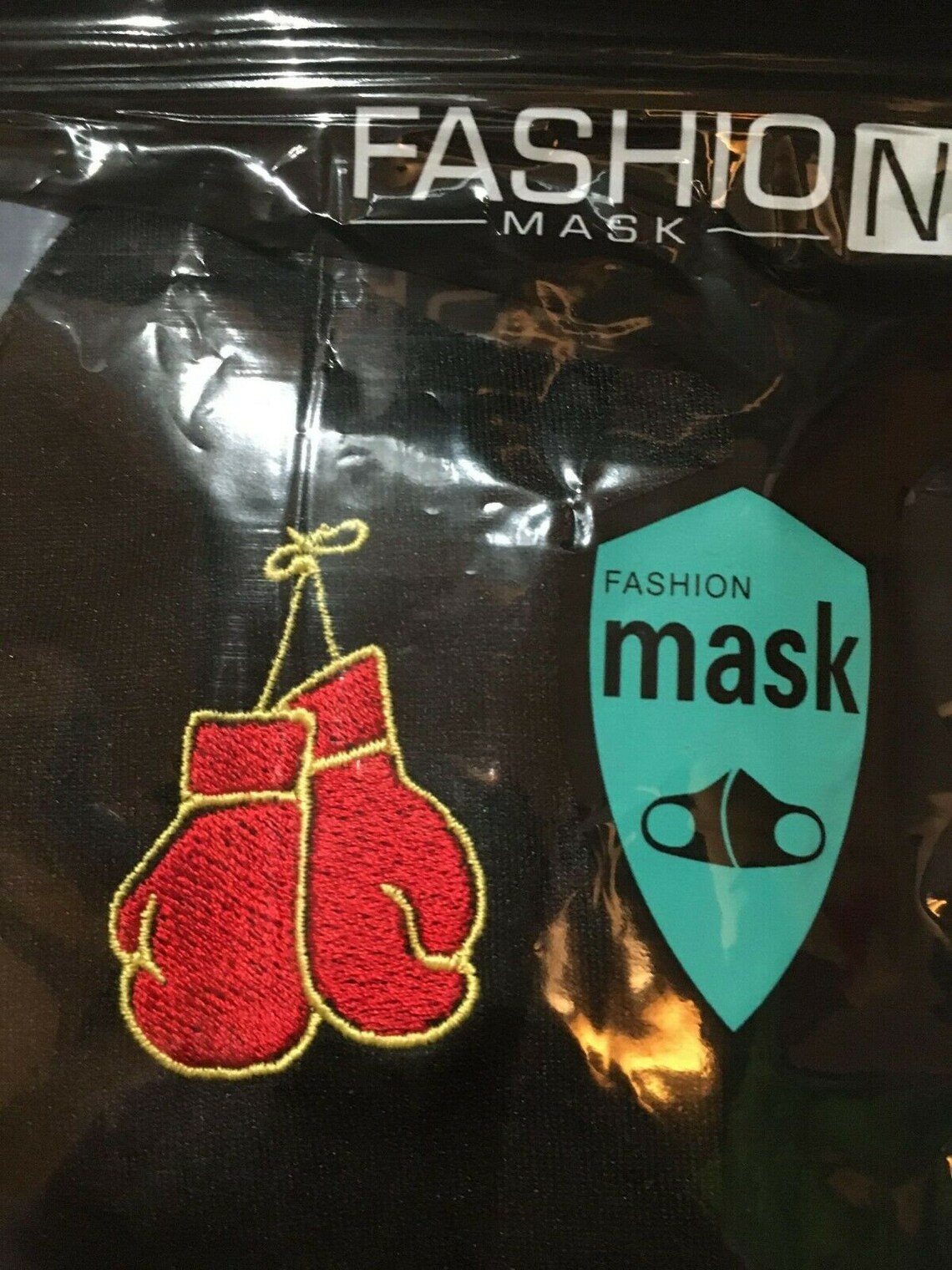 Boxing gloves Embroidered Face Mask Adults. Washable & Etsy.de