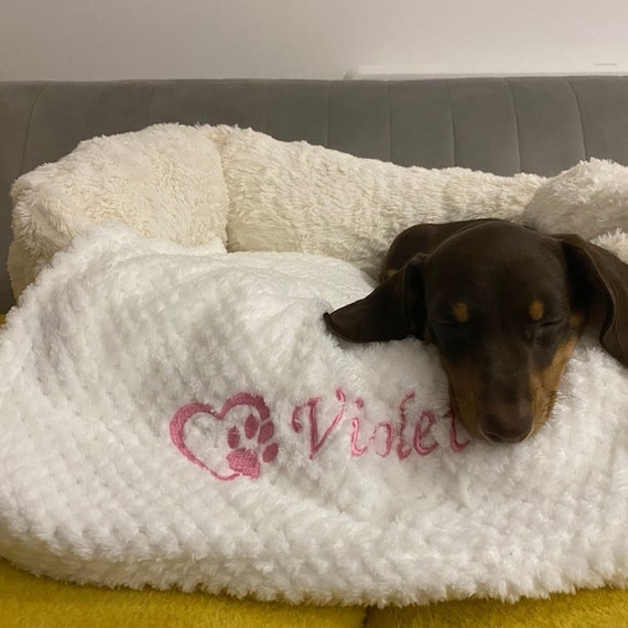 Furniture Protector Personalised Soft Cosy Pet Blanket Throw over for Dog Puppy Cat Kitten