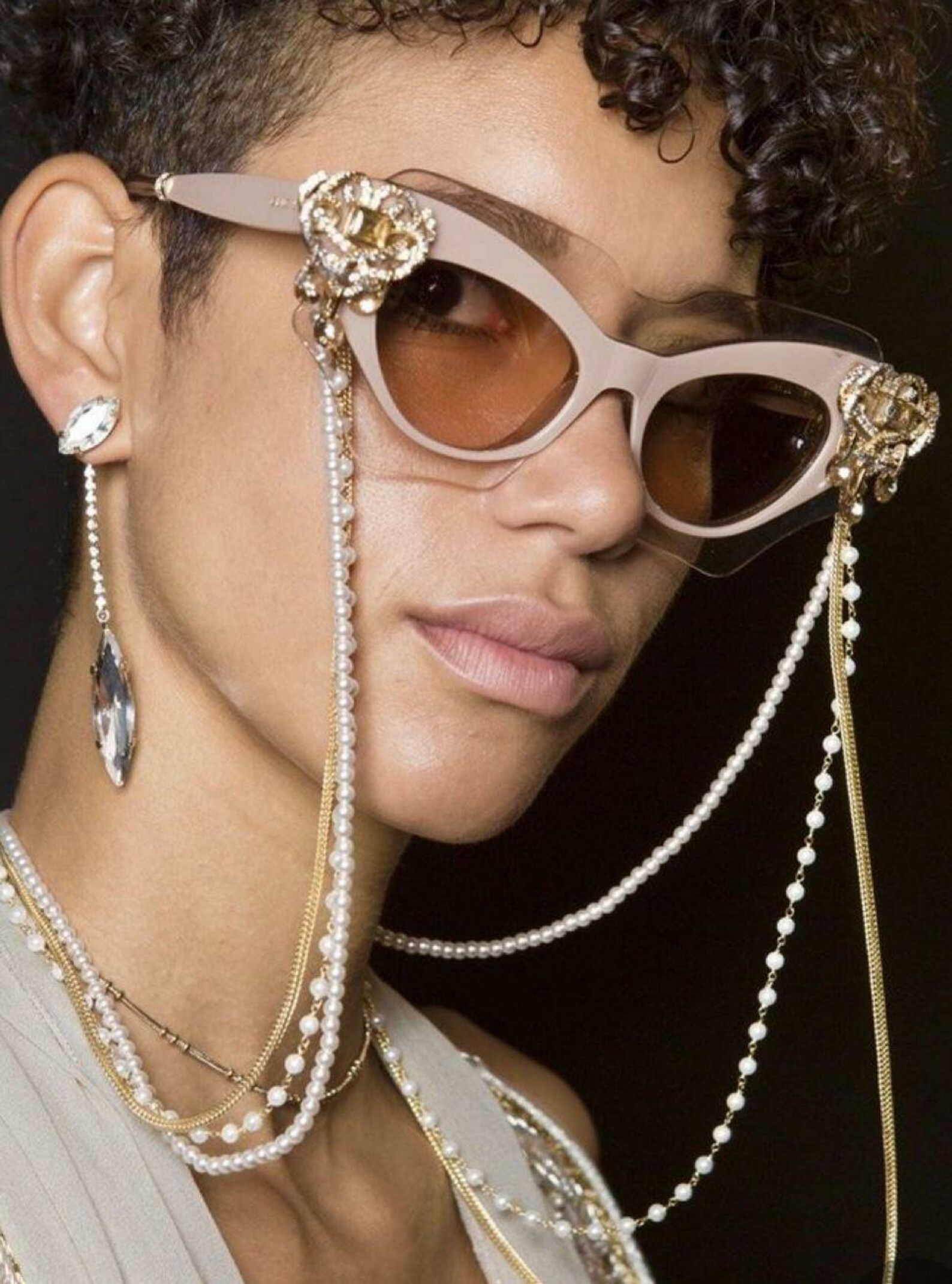 Unique ladies 3 in 1 glasses chain sunglasses chain for Etsy